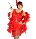 "CHARLESTON" (robe, bandeau avec plume)