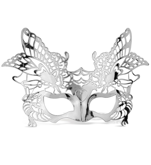 [0306A] "MASQUE VENITIEN ARGENTE"