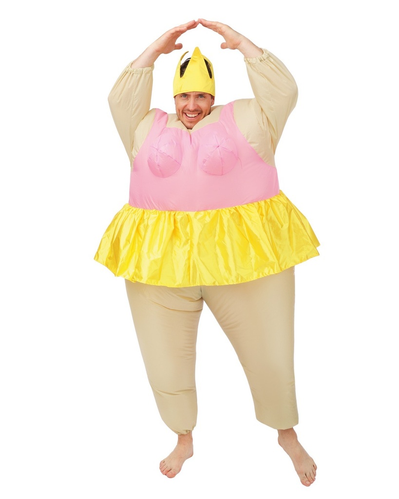 Costume gonflable - adulte - ballerine