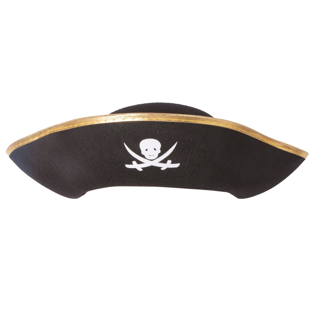 [PTC-24700] Chapeau feutre de pirate - enfant