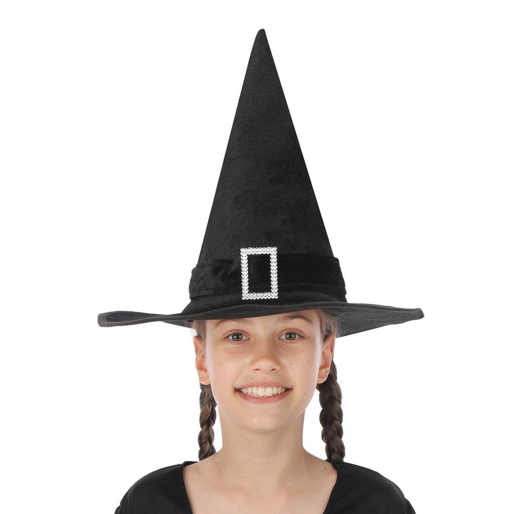 [PTC-24702] Chapeau de sorcière - enfant - avec boucle