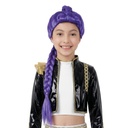 Perruque Kpop - enfant - violet