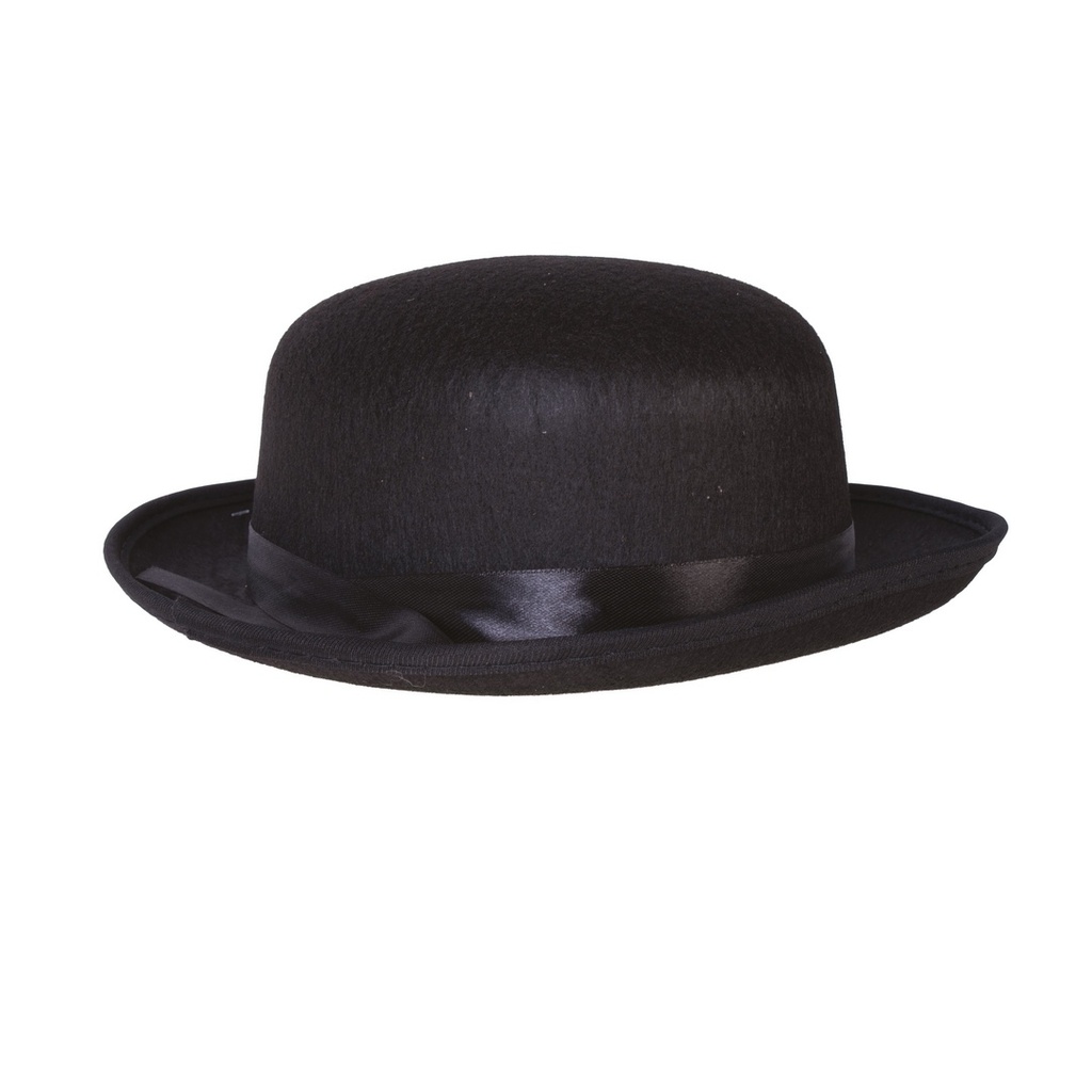 [PTC-35161] Chapeau feutre melon - noir - enfant