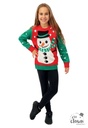 Pull de Noël bonhomme de neige - enfant
