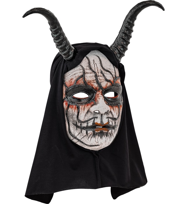 "MASQUE À CAPUCHE DÉMON HOMME"