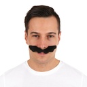 Moustache - plombier, noir
