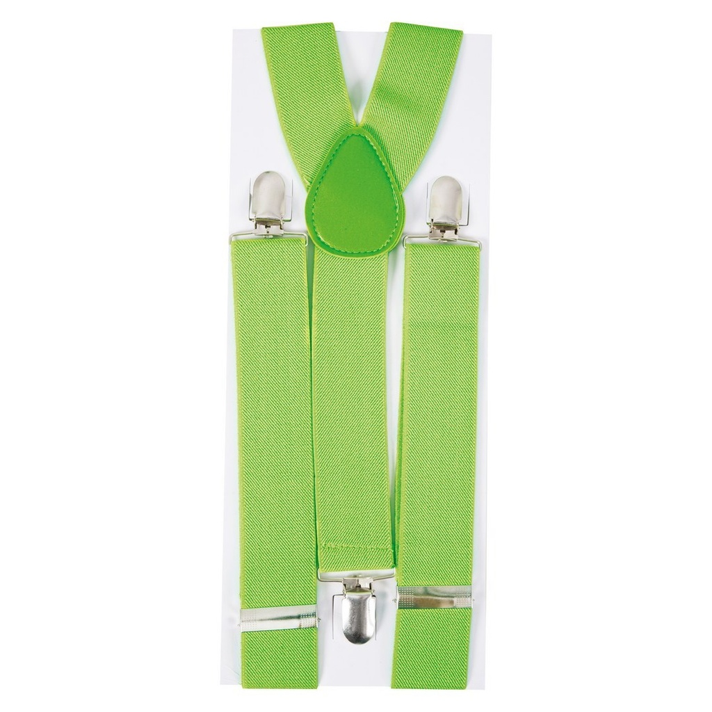 Bretelles - vert fluo
