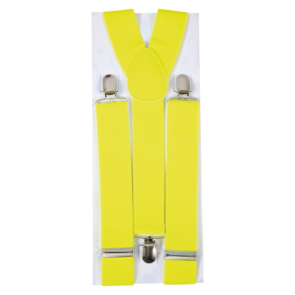[PTC-56009] Bretelles - jaune fluo