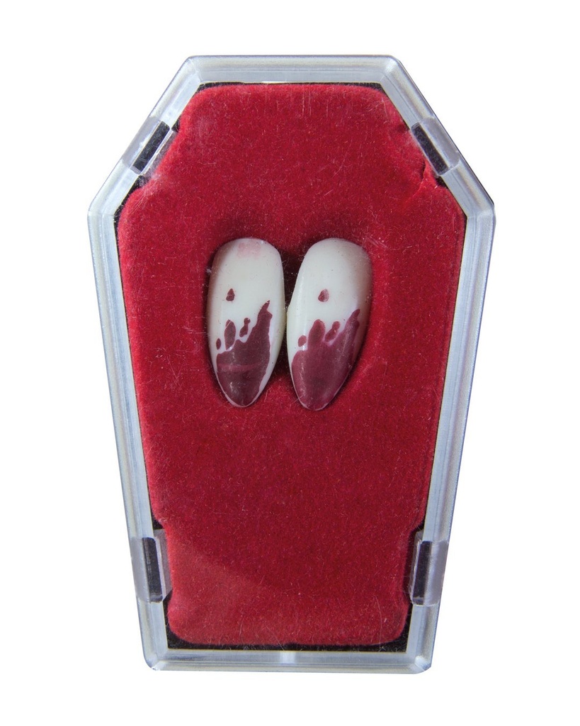 [PTC-63296] Dents de vampire sanglantes avec pâte