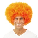 Perruque afro - orange
