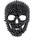 "MASQUE CRÂNE À POINTES NOIRES"