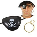 Cache œil et boucle d'oreille de pirate