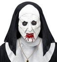 "MASQUE DEMI-TÊTE NONNE HORRIBLE AVEC COIFFE"