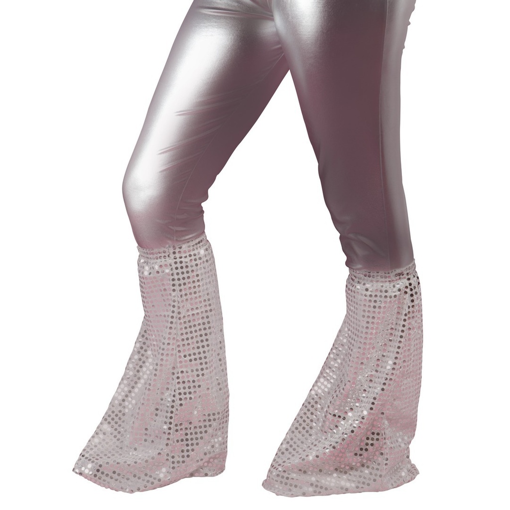 [PTC-71922] Pattes d'éléphant - sequins, argent