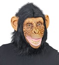 "MASQUE DE CHIMPANZÉ AVEC FOURRURE EN PELUCHE"