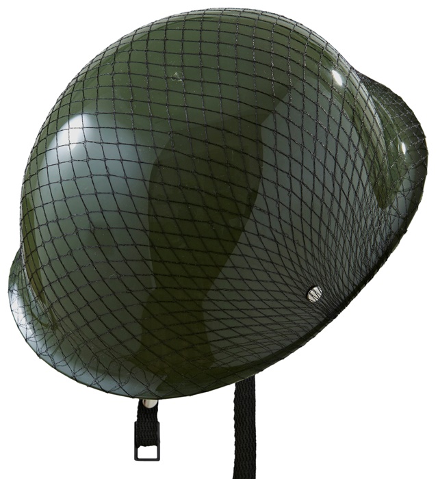 "CASQUE DE SOLDAT AVEC FILET"