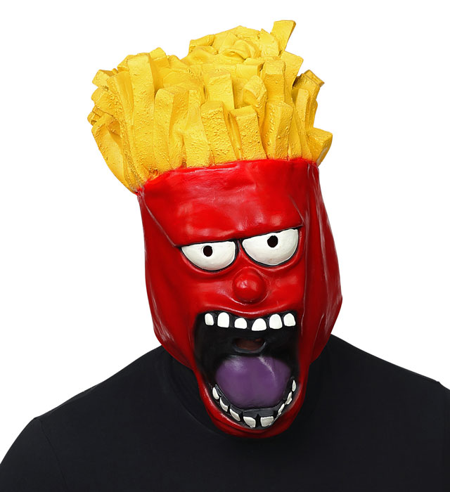 "MASQUE TÊTE ENTIÈRE FRITES"