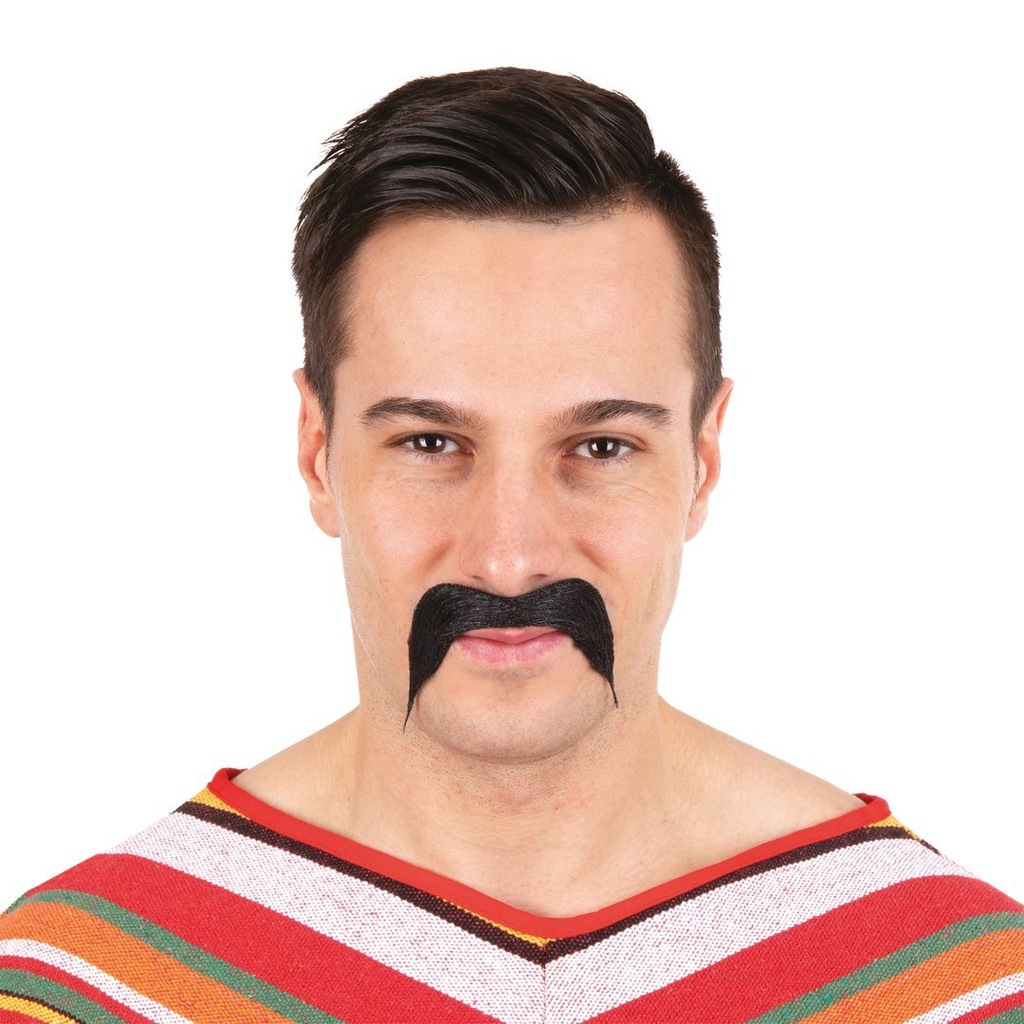 [PTC-89045] Moustache - mexicain, noir