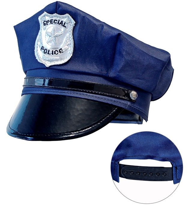 "CASQUETTE DE POLICE" réglable - taille enfant