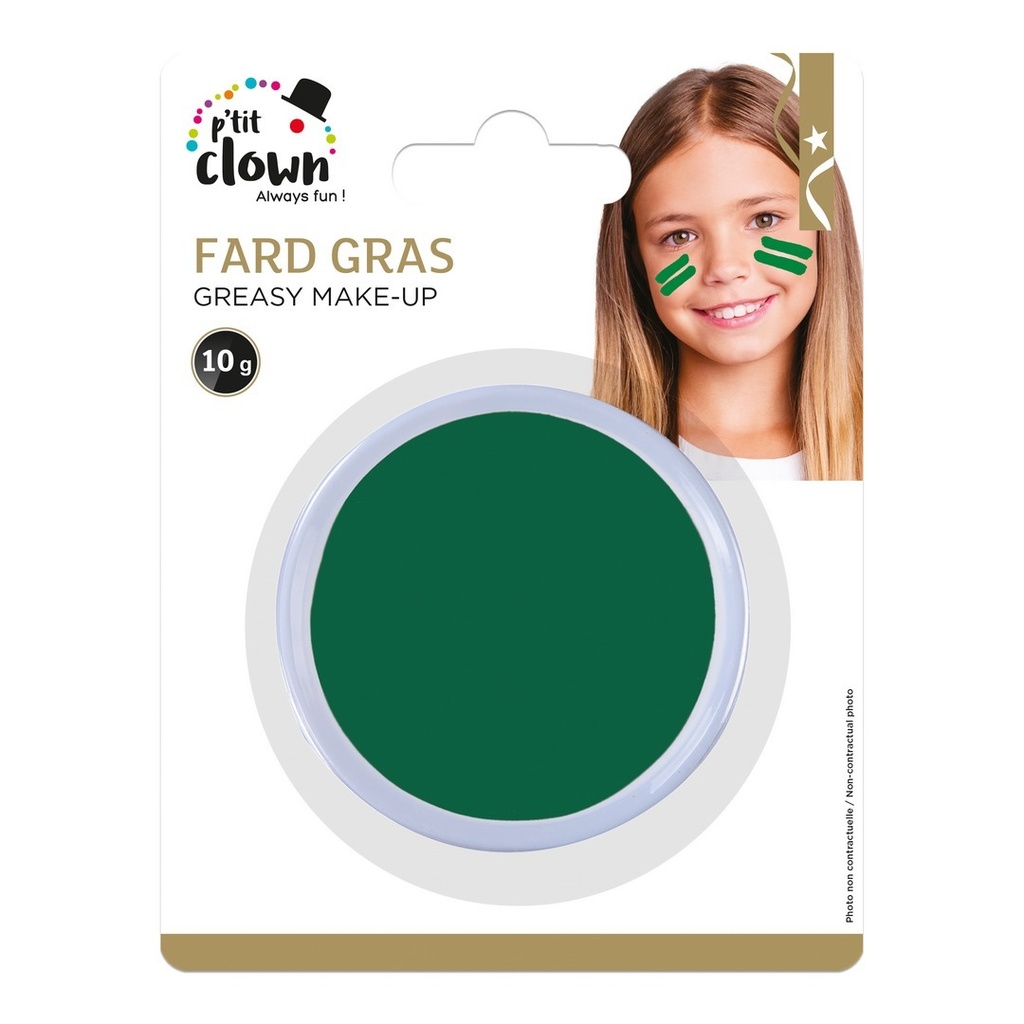 Fard gras - Ø 6,5cm - vert