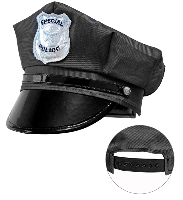 "CASQUETTE DE POLICE" réglable