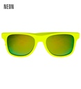 "LUNETTES ANNEES 80 JAUNES AVEC LENTILLES REVO"