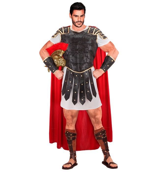 "CENTURION ROMAIN" (tunique, armure avec cape, protège-bras)