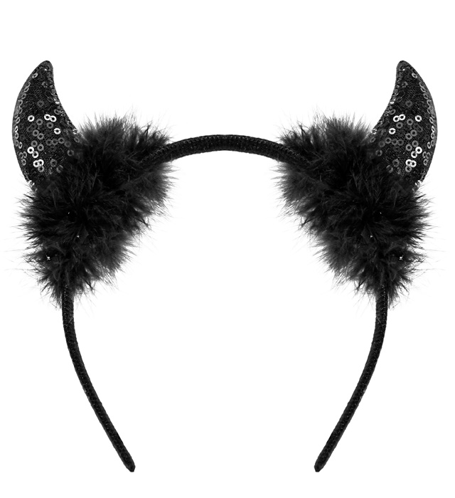 [03376] "CORNES NOIRS AUX PAILLETTES"