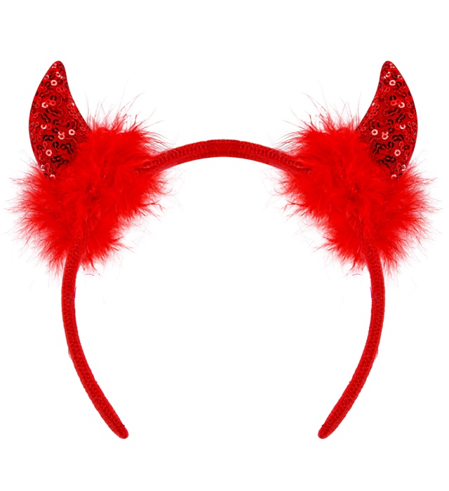 [03377] "CORNES ROUGES AUX PAILLETTES"