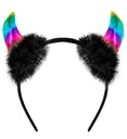 "CORNES METALLIQUES ARC-EN-CIEL"