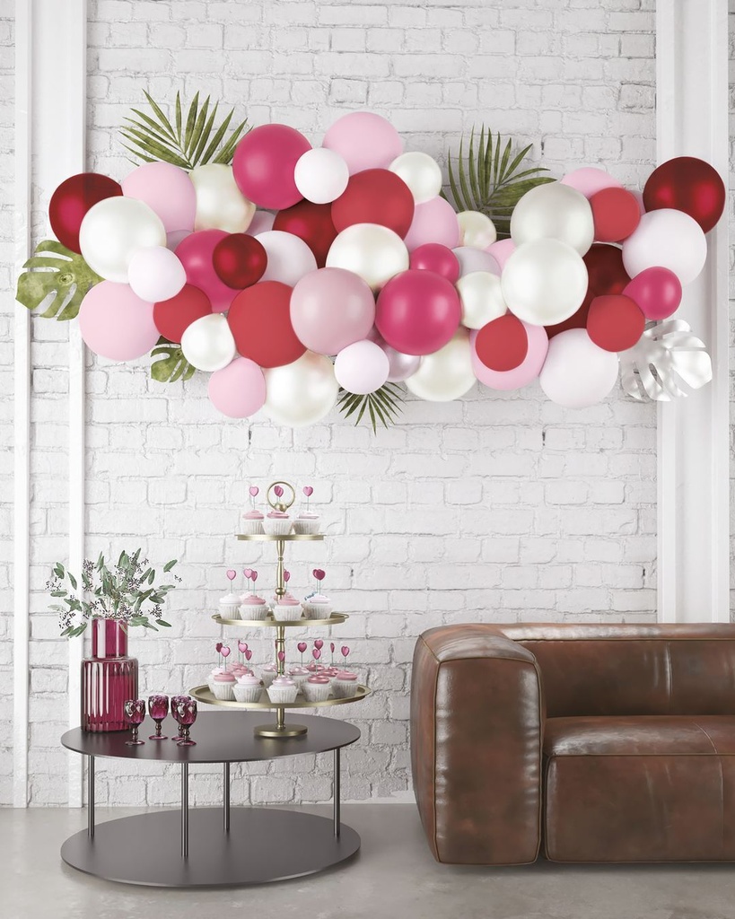 Kit 50 ballons - rose