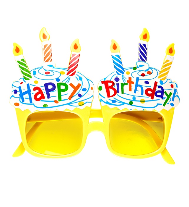 [0346N] "LUNETTES HAPPY BIRTHDAY"