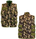 "GILET TACTIQUE CAMOUFLAGE MILITAIRE taille adulte"
