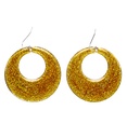 Paire de "BOUCLES D'OREILLES PAILLETTES DORé"