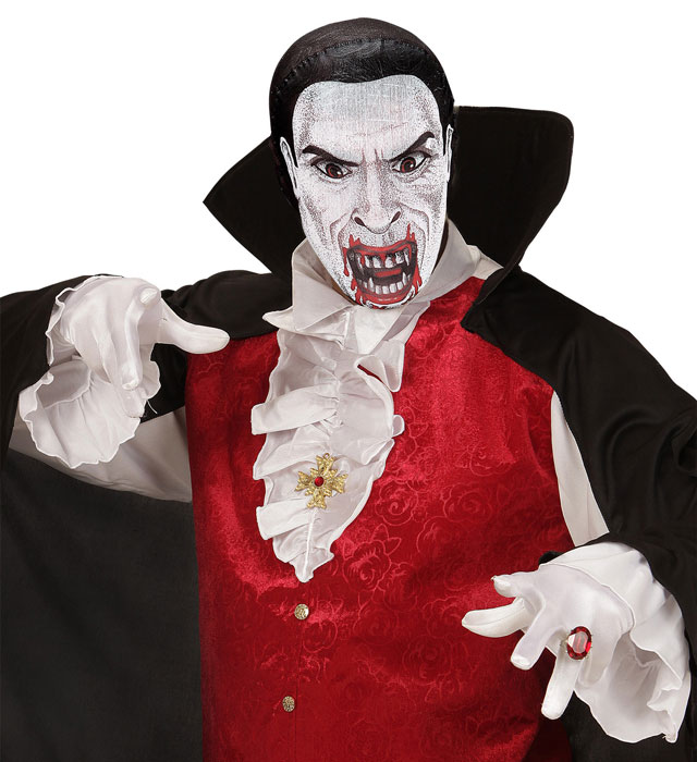 "MASQUE DE VAMPIRE EN TOILE"