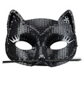 "LOUP CHAT AVEC PAILLETTES NOIR"