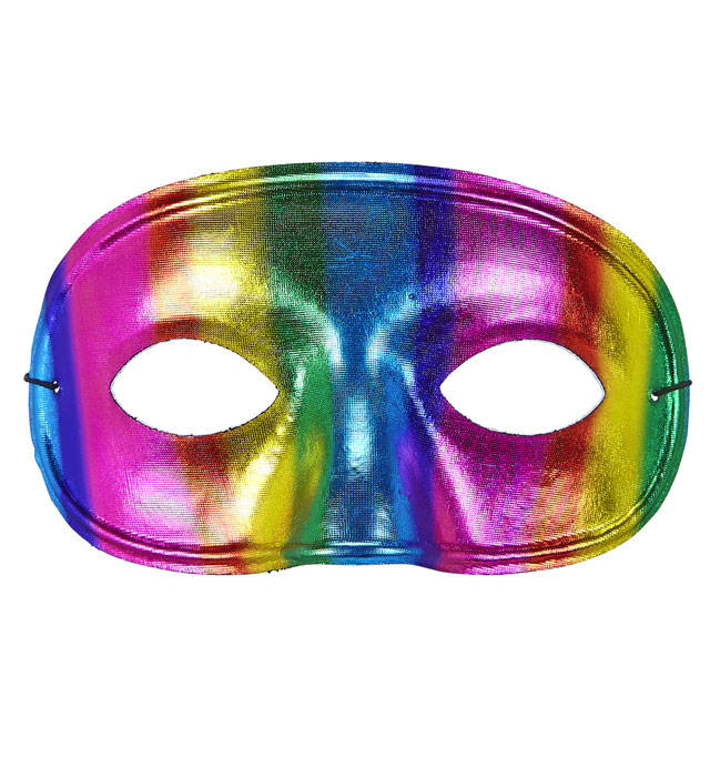 "LOUP UNISEXE METAL PARADE ARC EN CIEL"