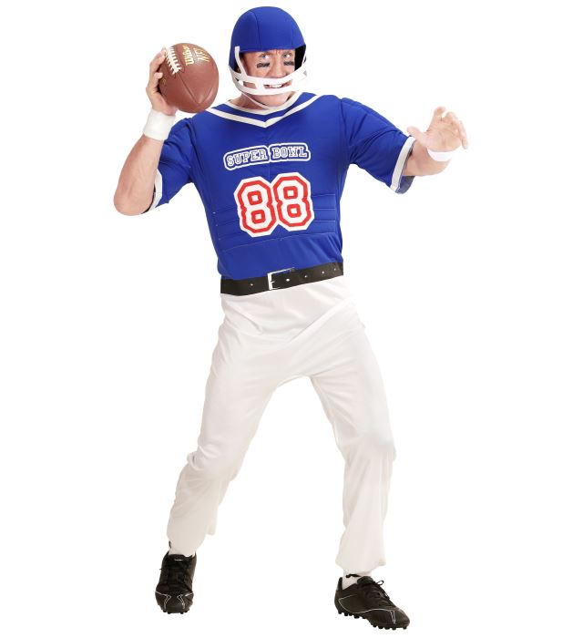 "JOUEUR DE FOOTBALL AMERICAIN" (ensemble, casque)