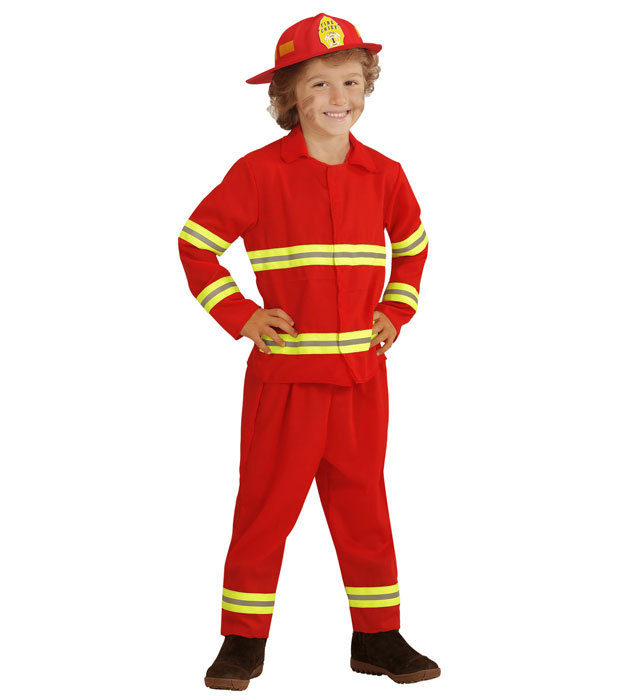 "POMPIER" (veste, pantalon, casque)