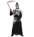"FAUCHEUR DE LA MORT" (tunique avec cage thoracique, ceinture, masque à capuche)