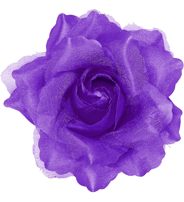 [04123] Clip pour cheveux rose violette