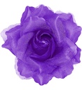 Clip pour cheveux rose violette
