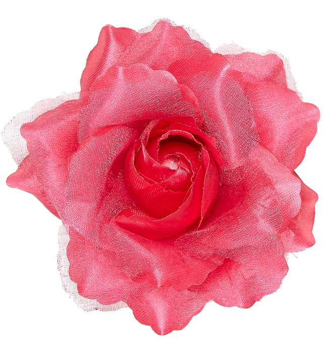 Clip pour cheveux rose rose