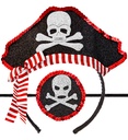 "MINI CHAPEAU PIRATE ET CACHE-OEIL"