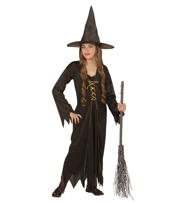 "Sorcière" (robe, chapeau)