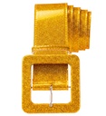 "CEINTURE  DOREE" 120cm