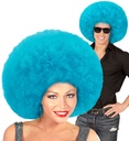 "PERRUQUE TURQUOISE EXTRAVOLUME AFRO" top qualité - en sachet