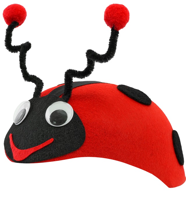 Feutre " CALOT COCCINELLE"