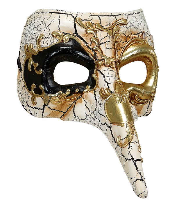 [04725] "MASQUE VENITIEN DE LUXE LONG NEZ"