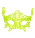 "LOUP NEON JAUNE EN DENTELLE"